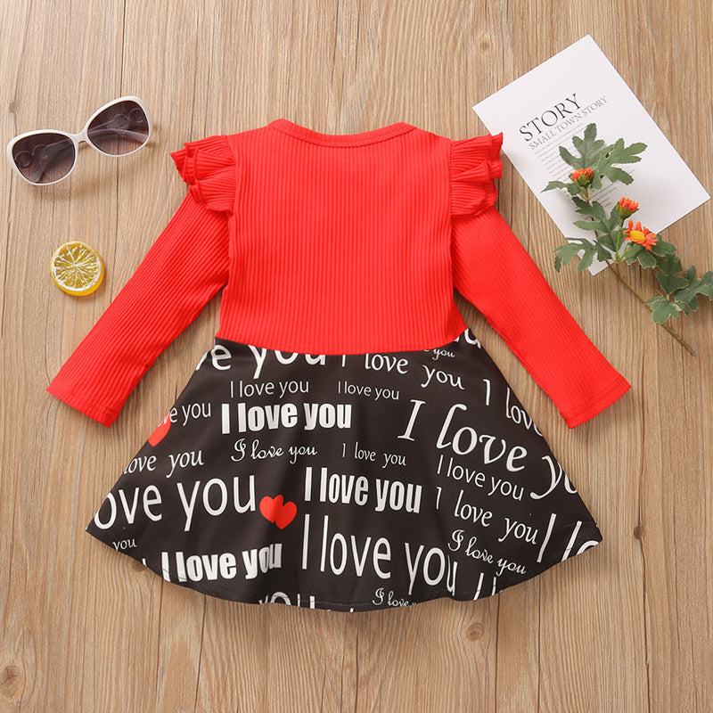 Baby Girls Christmas Santa Striped Print Tulle